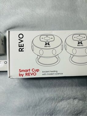Revo Smart Cupping Massager with massage oil & soothing cream